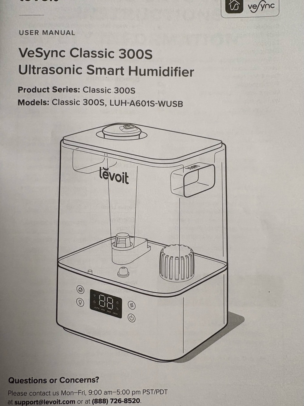 Levoit Ultrasonic Smart Humidifier - Picture 6 of 10